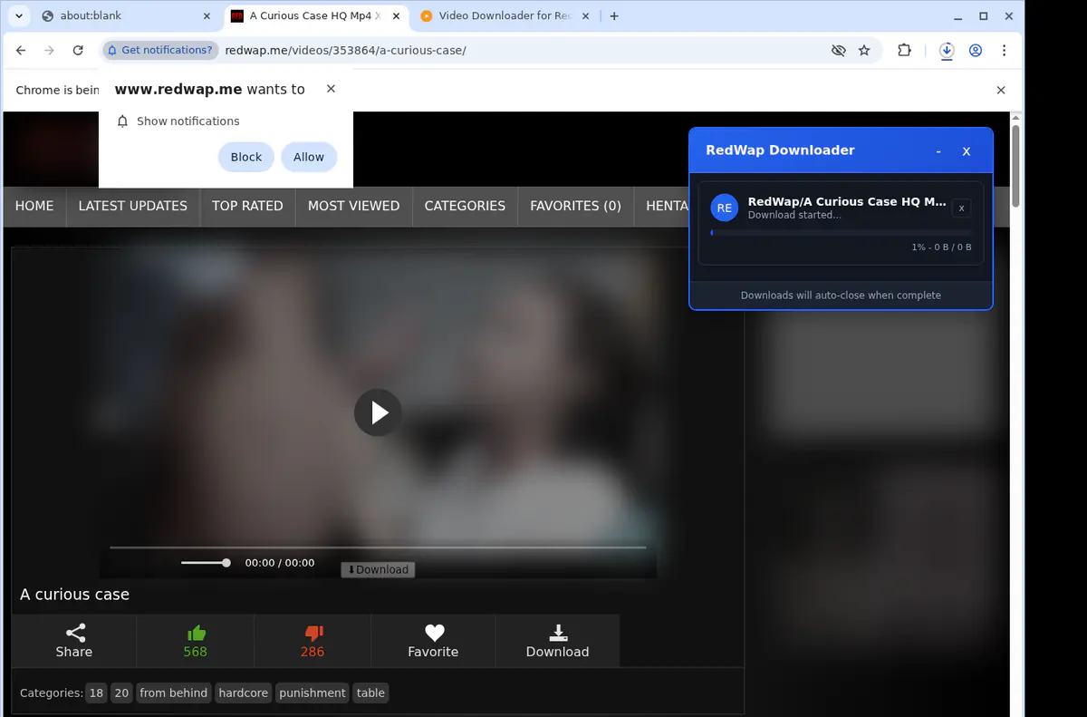 Redwap Video Downloader screenshot 2